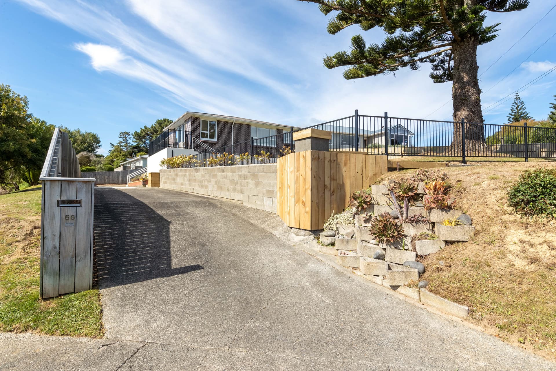 Retaining Walls don't always have to be dull concrete, we understand that you live there and appearance and aesthetics matter too. We plan with you
